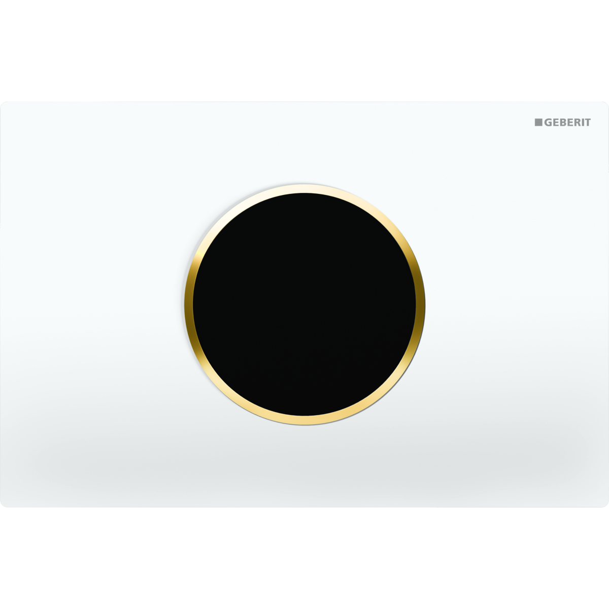 Fotoselli Kapak Sigma 10 -Elektrikli, 12 cm Gömme Rezervuarlar için-Beyaz/Altın