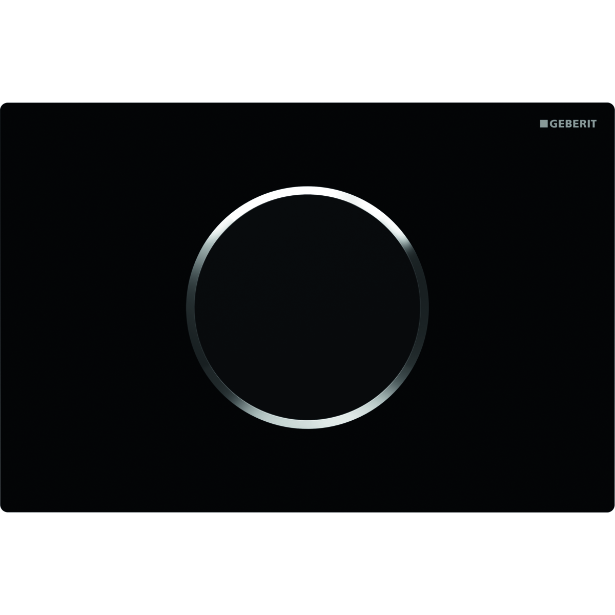 Fotoselli Kapak Sigma 10 -Elektrikli, 12 cm Gömme Rezervuarlar için-Siyah/Parlak